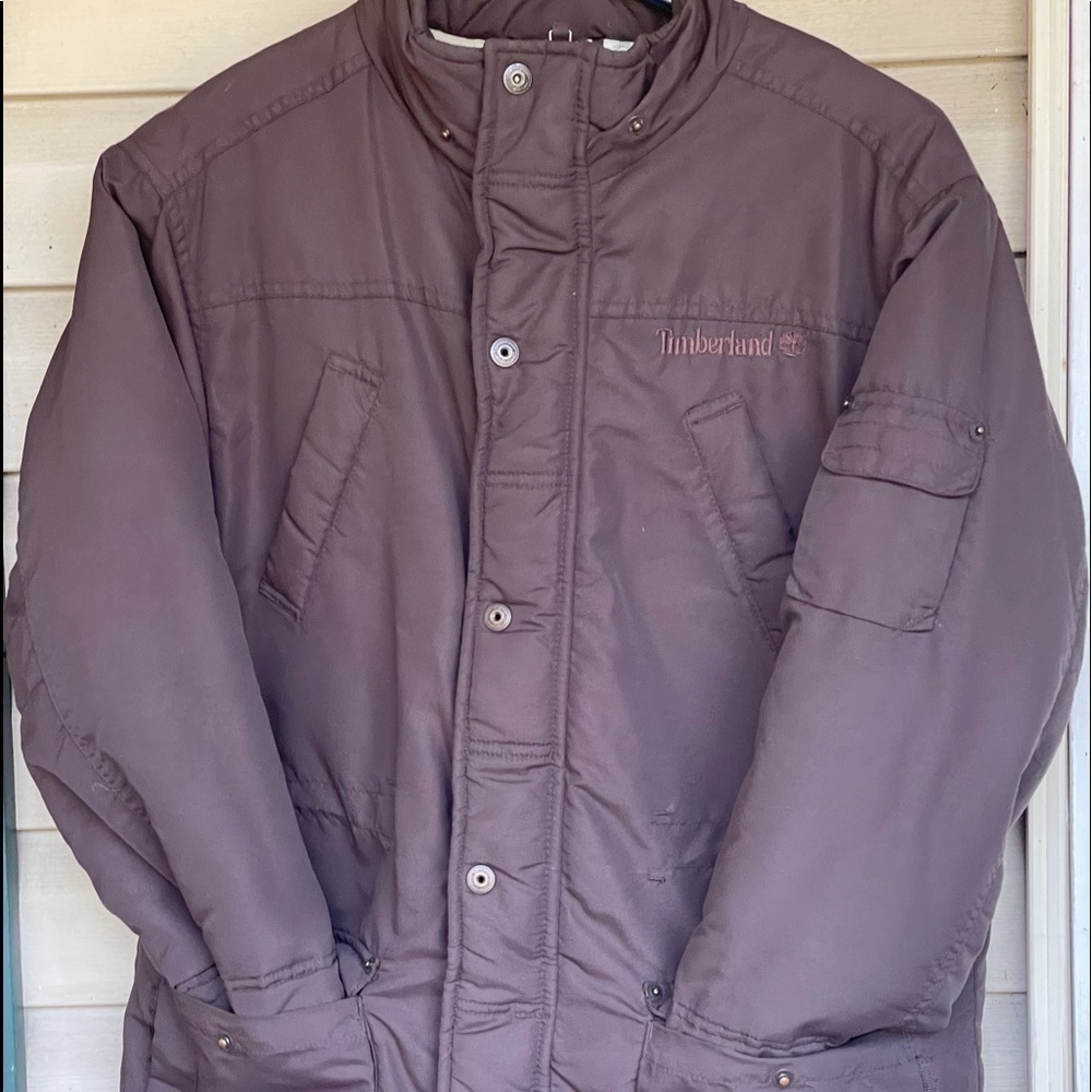 Timberland boys brown coat